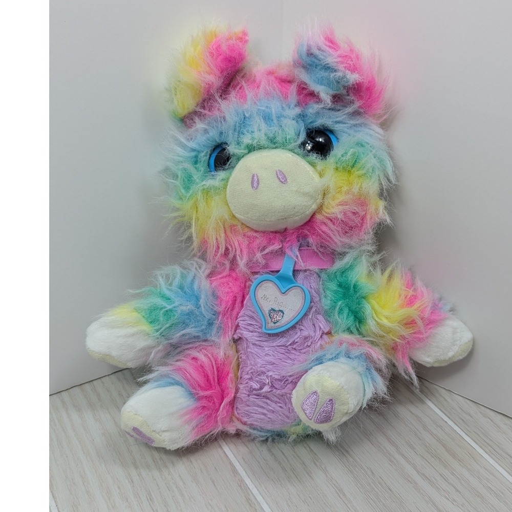 Moose Toys Scruff-a-Luvs Plush Rainbow Pig Stuffed Animal